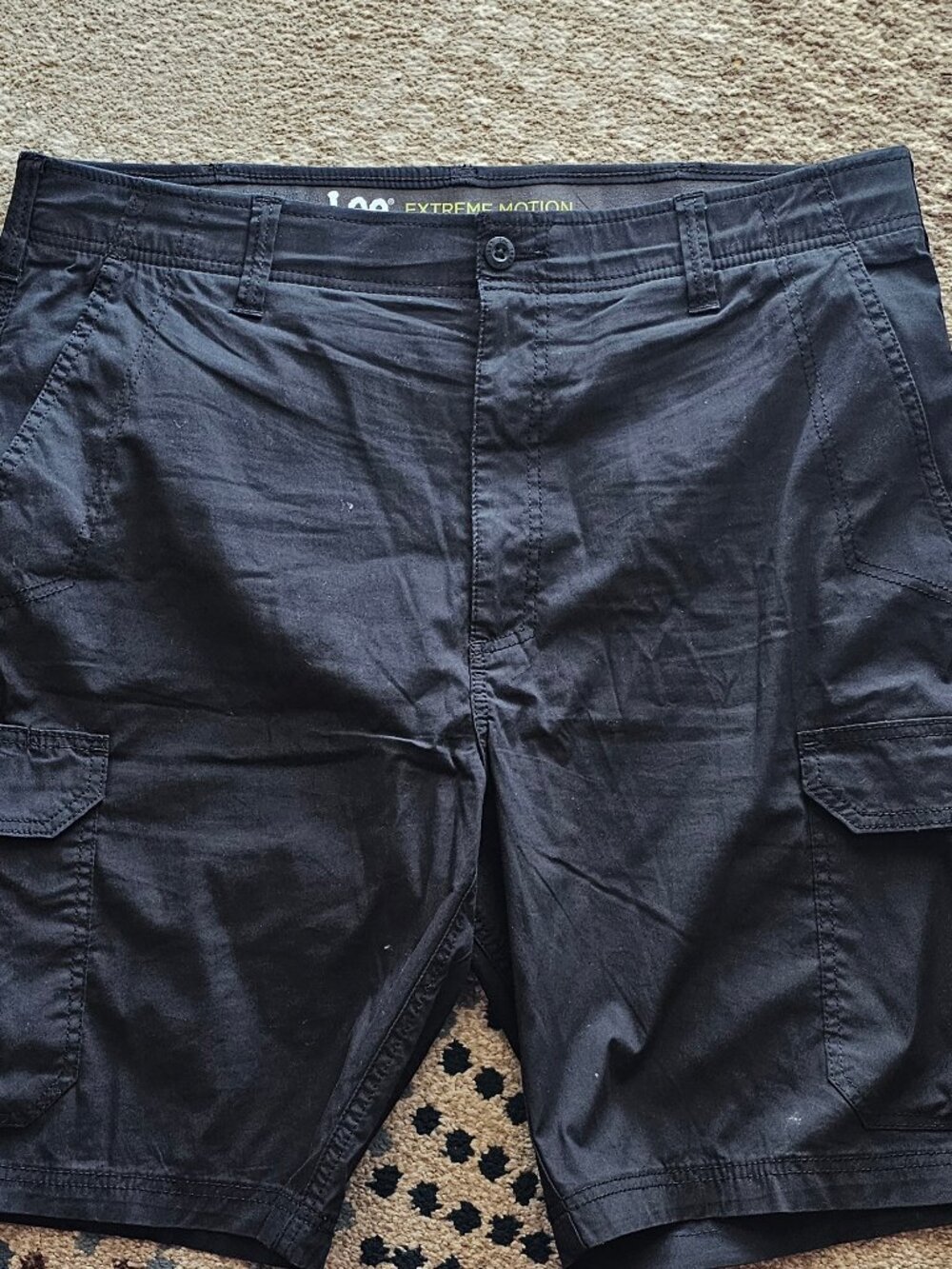 Lee Extreme Motion Shorts Black Size 38